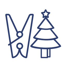 Прищепки декоративные, крючки для шаров