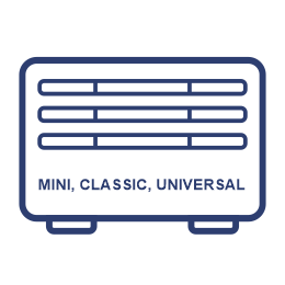 Конвекторы серия Mini, Classic, Universal