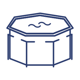 Бассейны каркасные