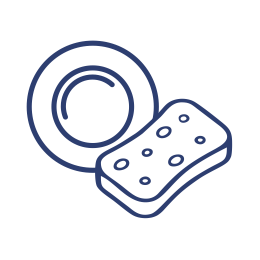 Губки, мочалки для посуды