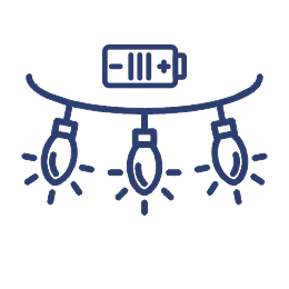 Гирлянды на батарейках