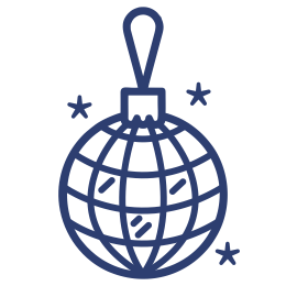 Шары, украшения фигурные зеркальные