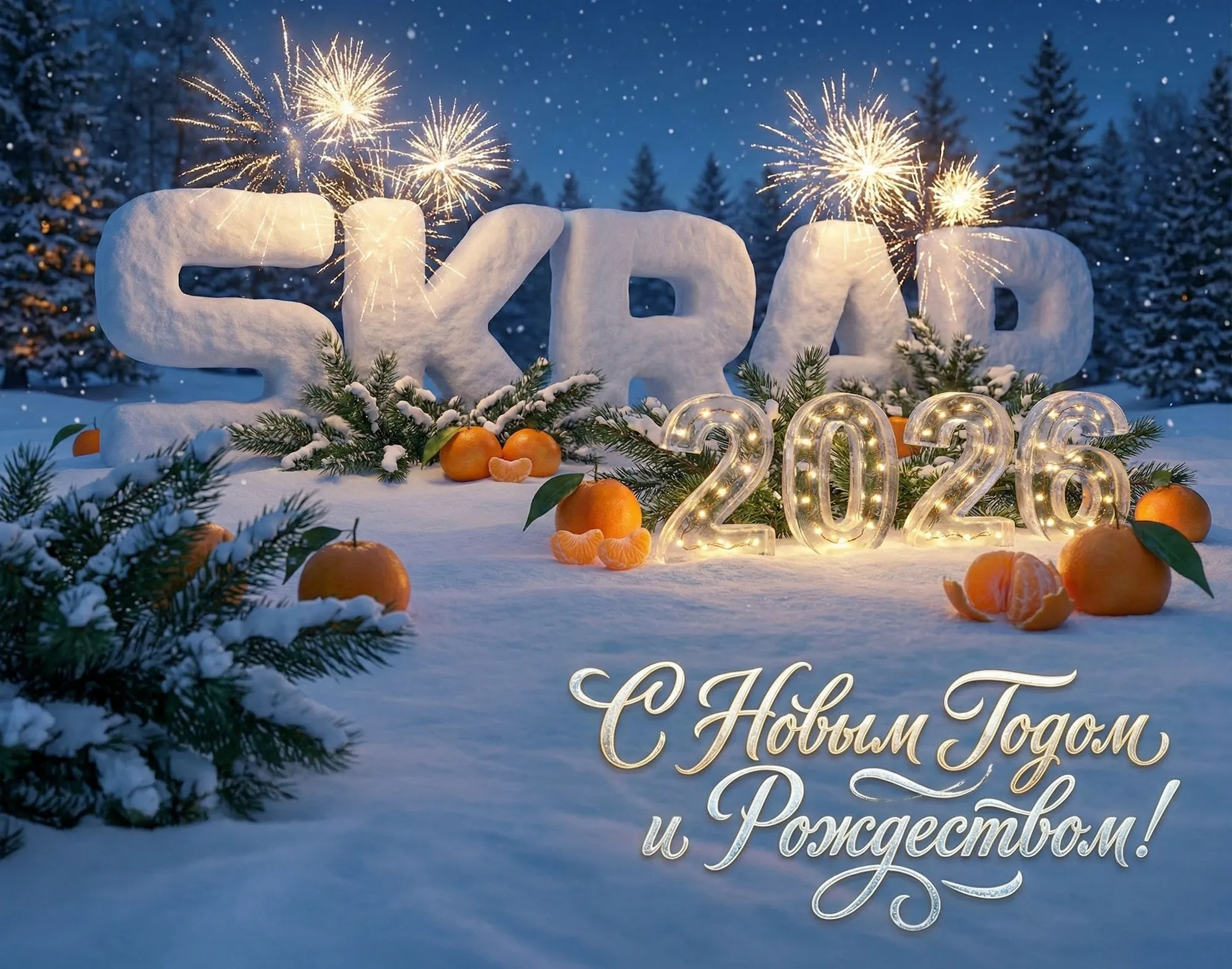 С наступающим Новым 2026 годом и Рождеством! (График работы)