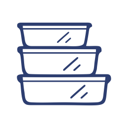 Контейнеры из жаропрочного стекла